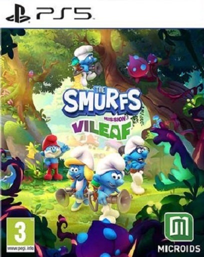 Microids The Smurfs Mission Vileaf PS5 PlayStation 5 Game